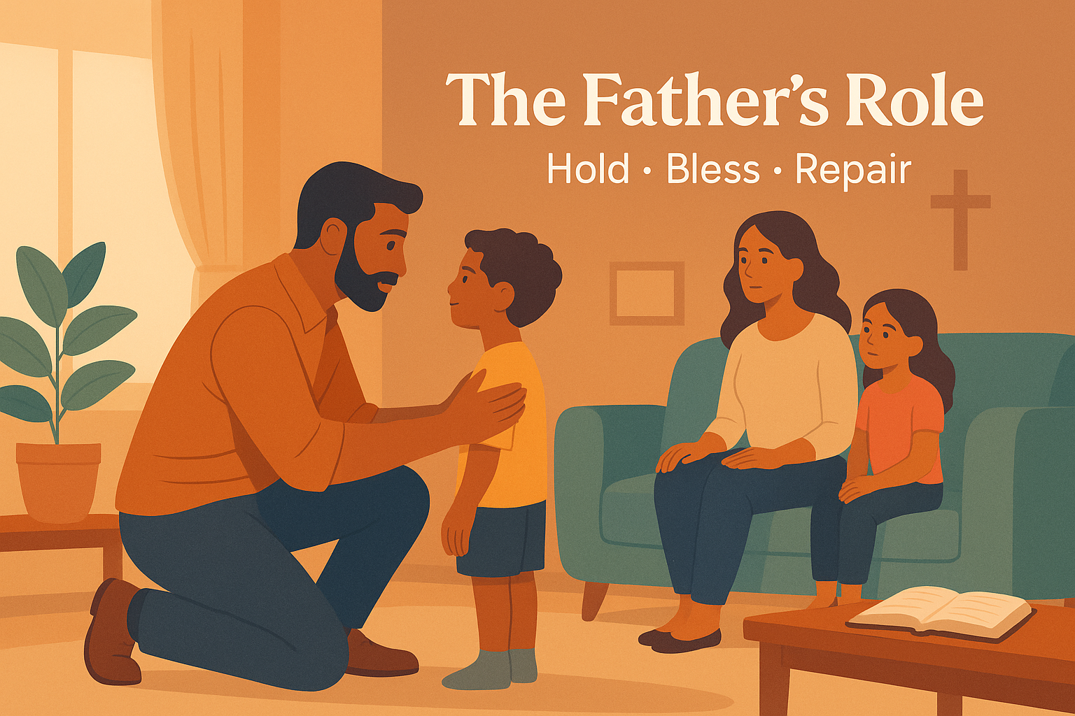 Le rôle d’un père — tenir, bénir, réparer dans la vraie vie